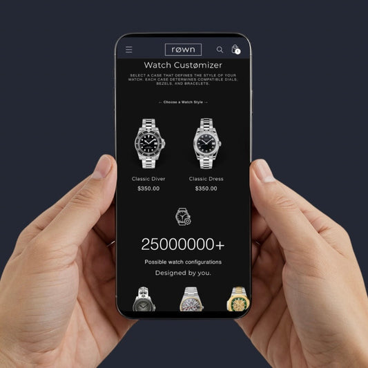 How to Build Your Own Watch | The #1 Ranked Custom Watch Builder by røwn røwn