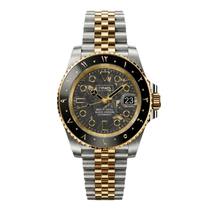 Genesis Diver - Two Tone Gold røwn