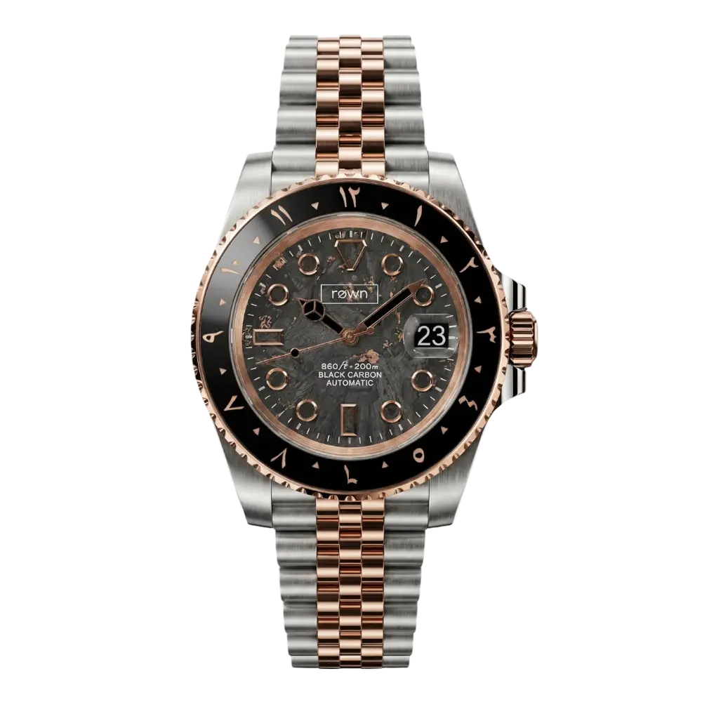Genesis Diver - Two Tone Rose Gold røwn