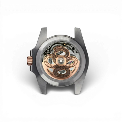 Genesis Diver - Two Tone Rose Gold røwn